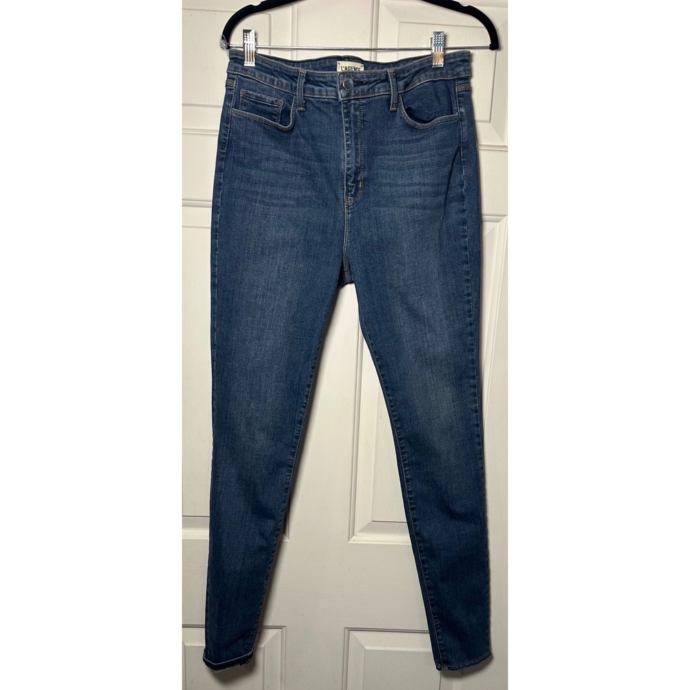 L'Agence Marguerite‎ High-rise Skinny Jeans Size 32x30 Medium Blue